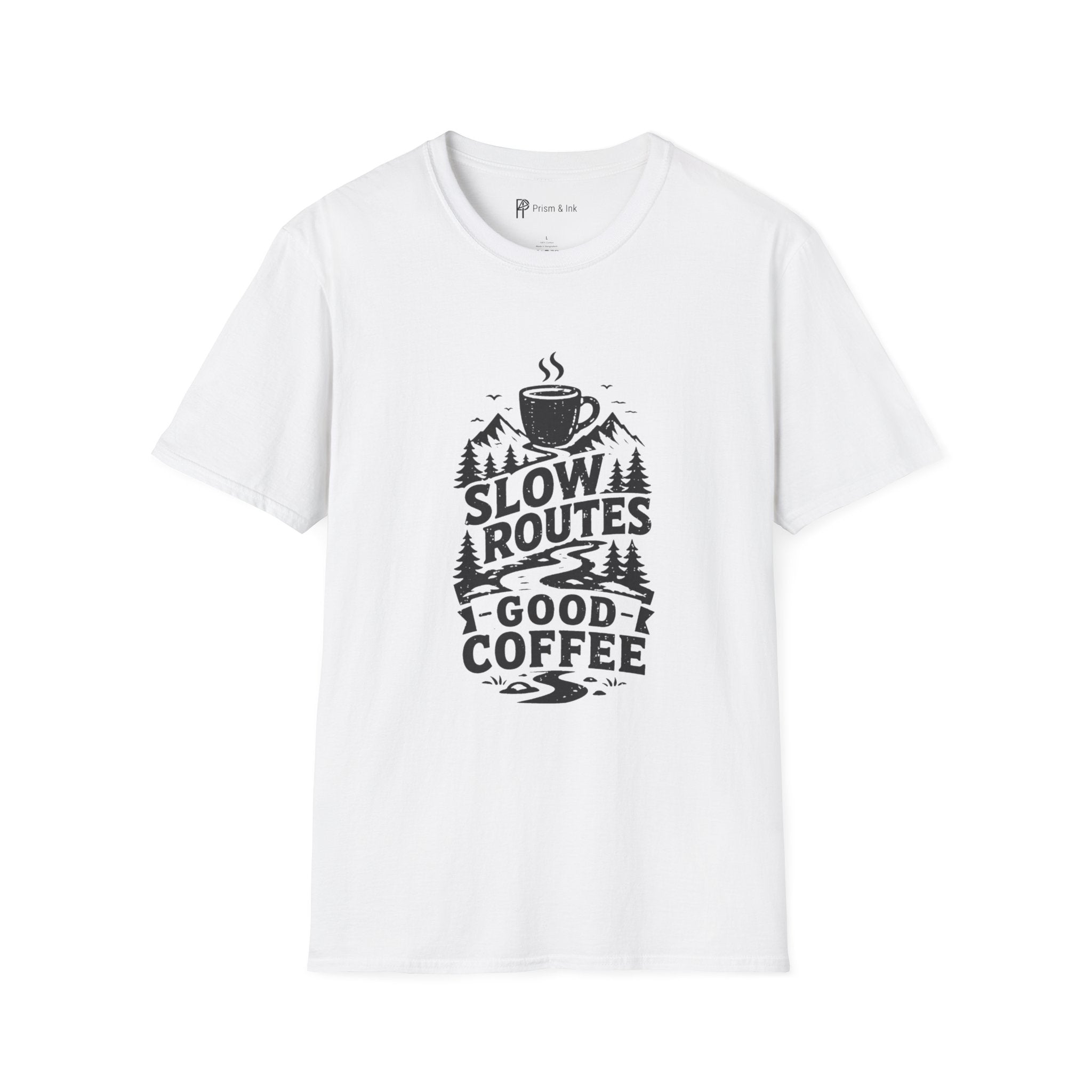 Slow Routes Good Coffee T-Shirt