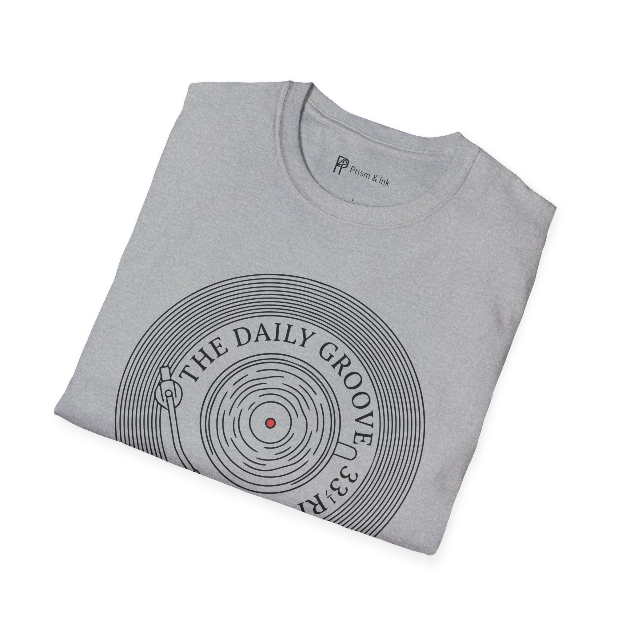 The Daily Groove Vinyl Record Coffee T-Shirt