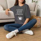 Coffee Keeps Quiet Company T-Shirt