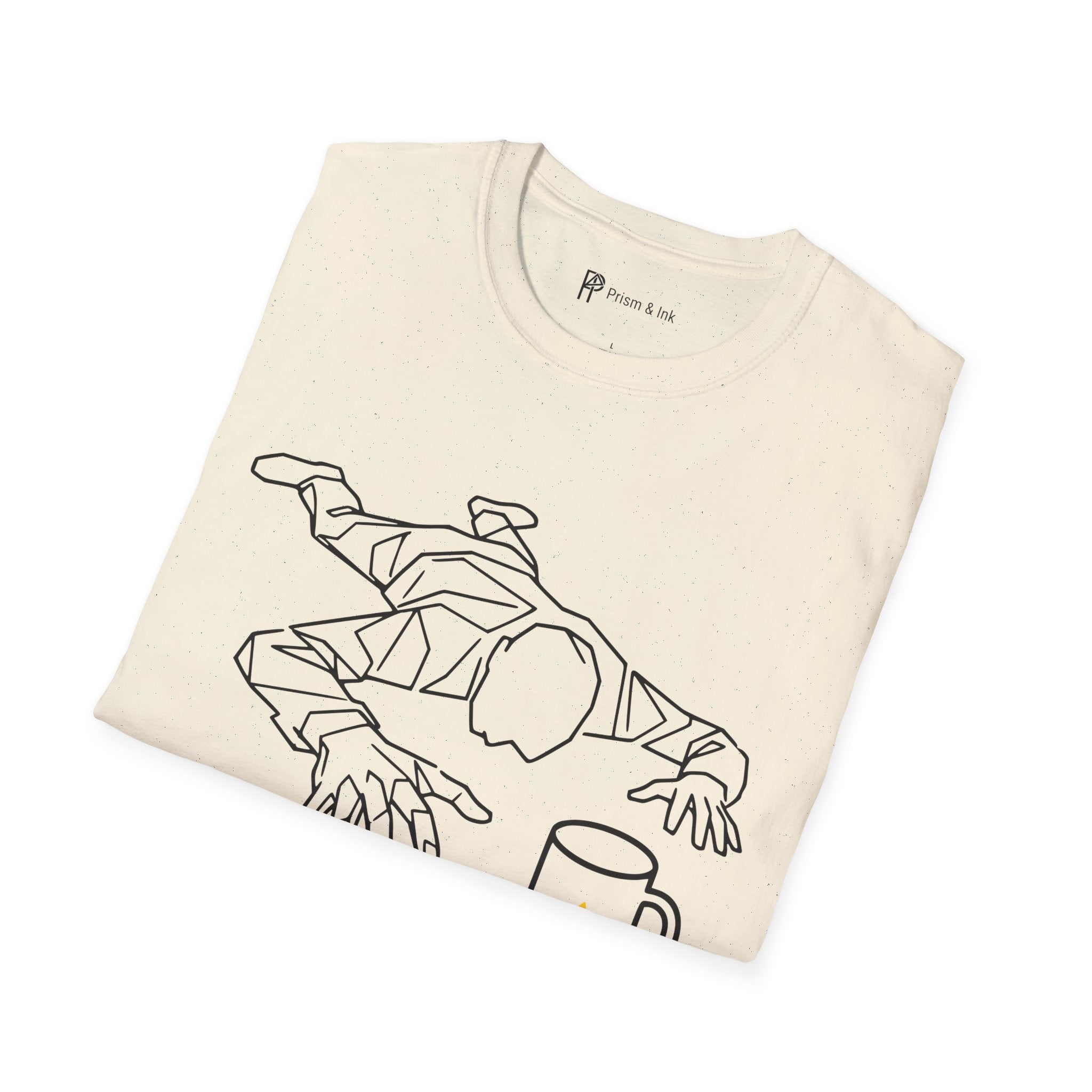 Caffeine Oasis T-Shirt — Minimalist "Must Have Coffee" Survival Graphic