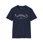 Go Somewhere Map Pin Path Coffee Travel T-Shirt