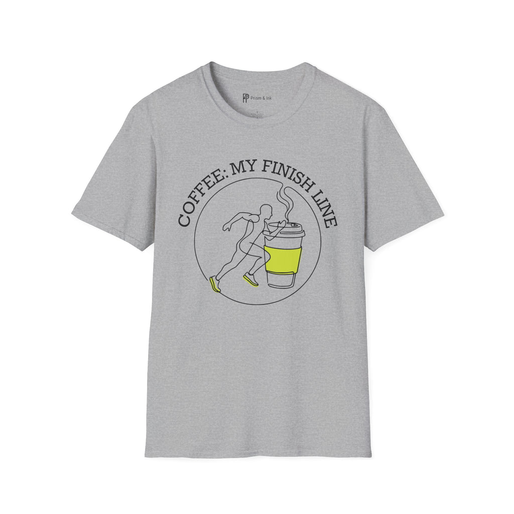 Coffee My Finish Line Running T-Shirt