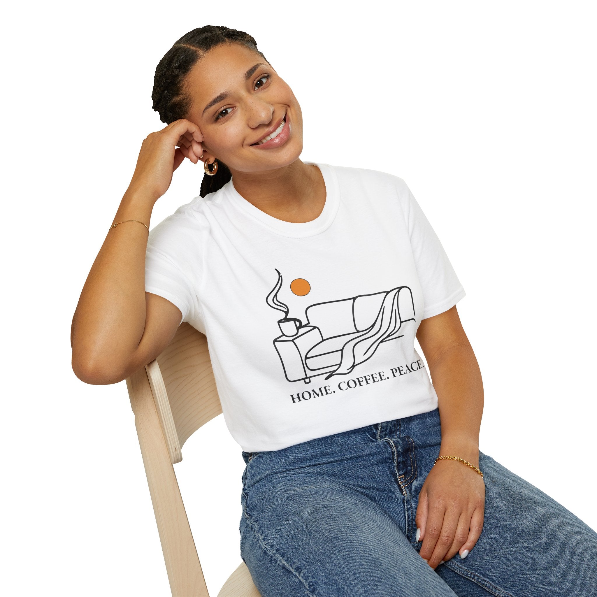Home Coffee Peace T-Shirt