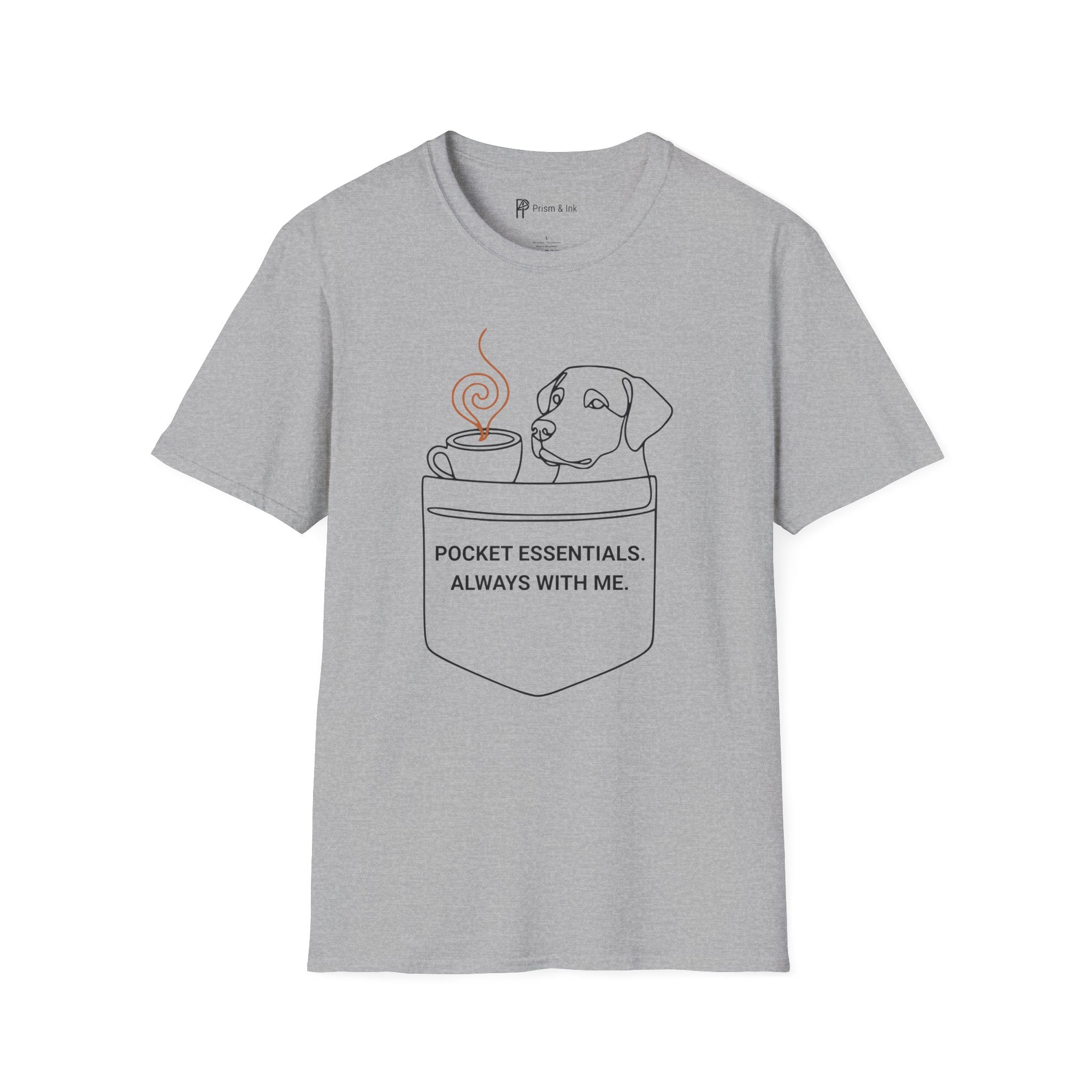 Pocket Essentials Lab & Latte T-Shirt