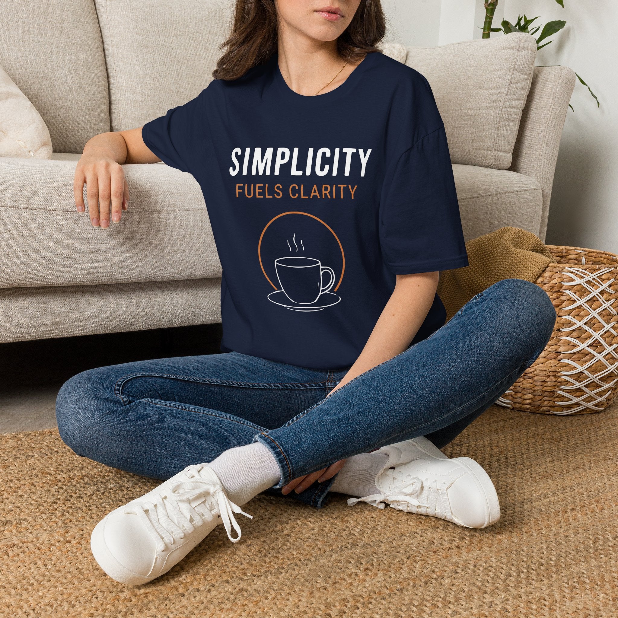 Simplicity Fuels Clarity Coffee T-Shirt