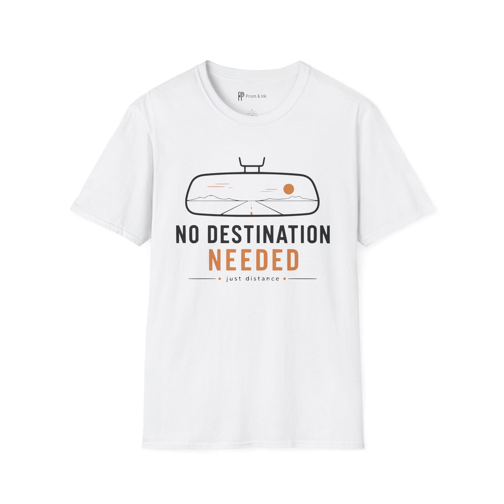 No Destination Needed Road Trip Minimalist T-Shirt