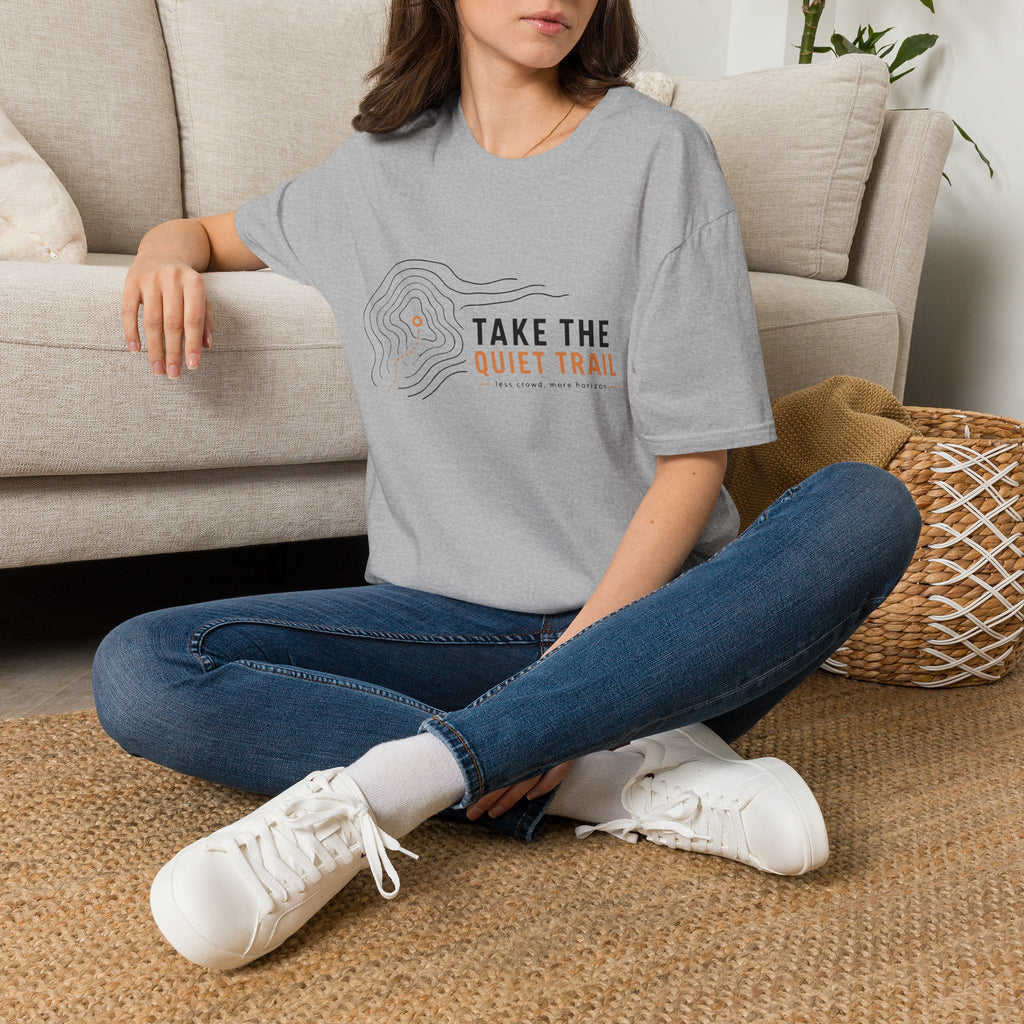 Take The Quiet Trail Minimalist Hiking T-Shirt