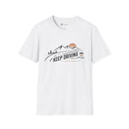 Keep Driving Mountain Road Trip Coffee T-Shirt