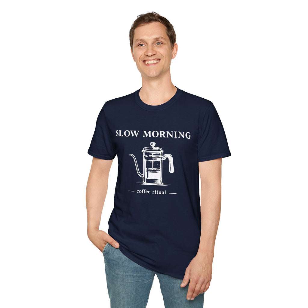 Slow Morning Coffee Ritual T-Shirt