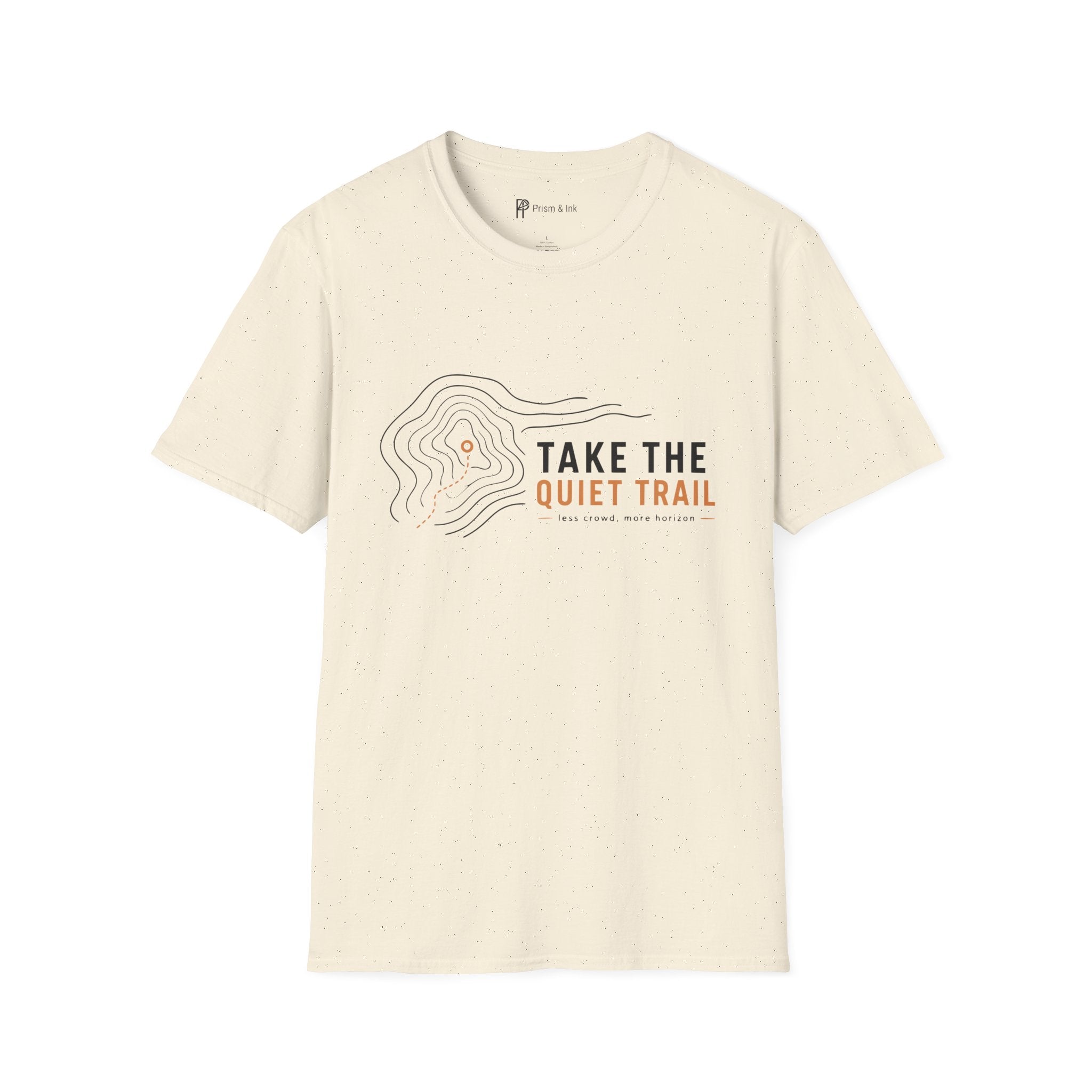 Take The Quiet Trail Minimalist Hiking T-Shirt