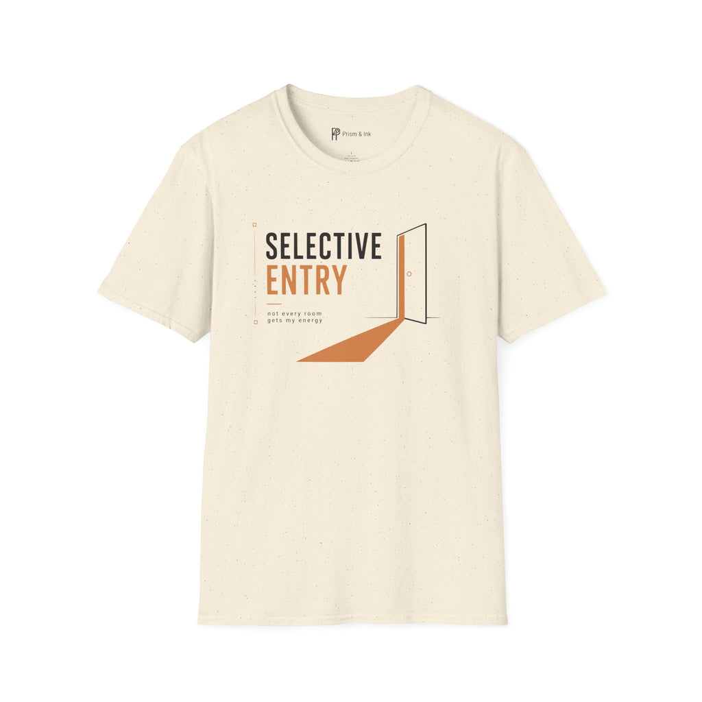 Selective Entry Minimalist Introvert Boundary T-Shirt