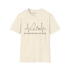 My Steady Rhythm Life Pulse Cat Coffee T-Shirt