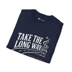 Take The Long Way Coffee Road Trip T-Shirt