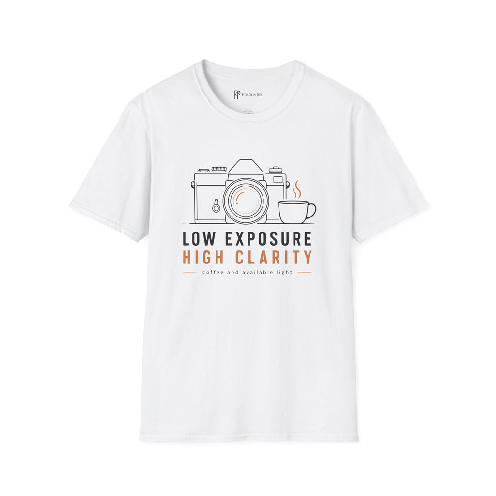 Low Exposure High Clarity Photographer Coffee T-Shirt