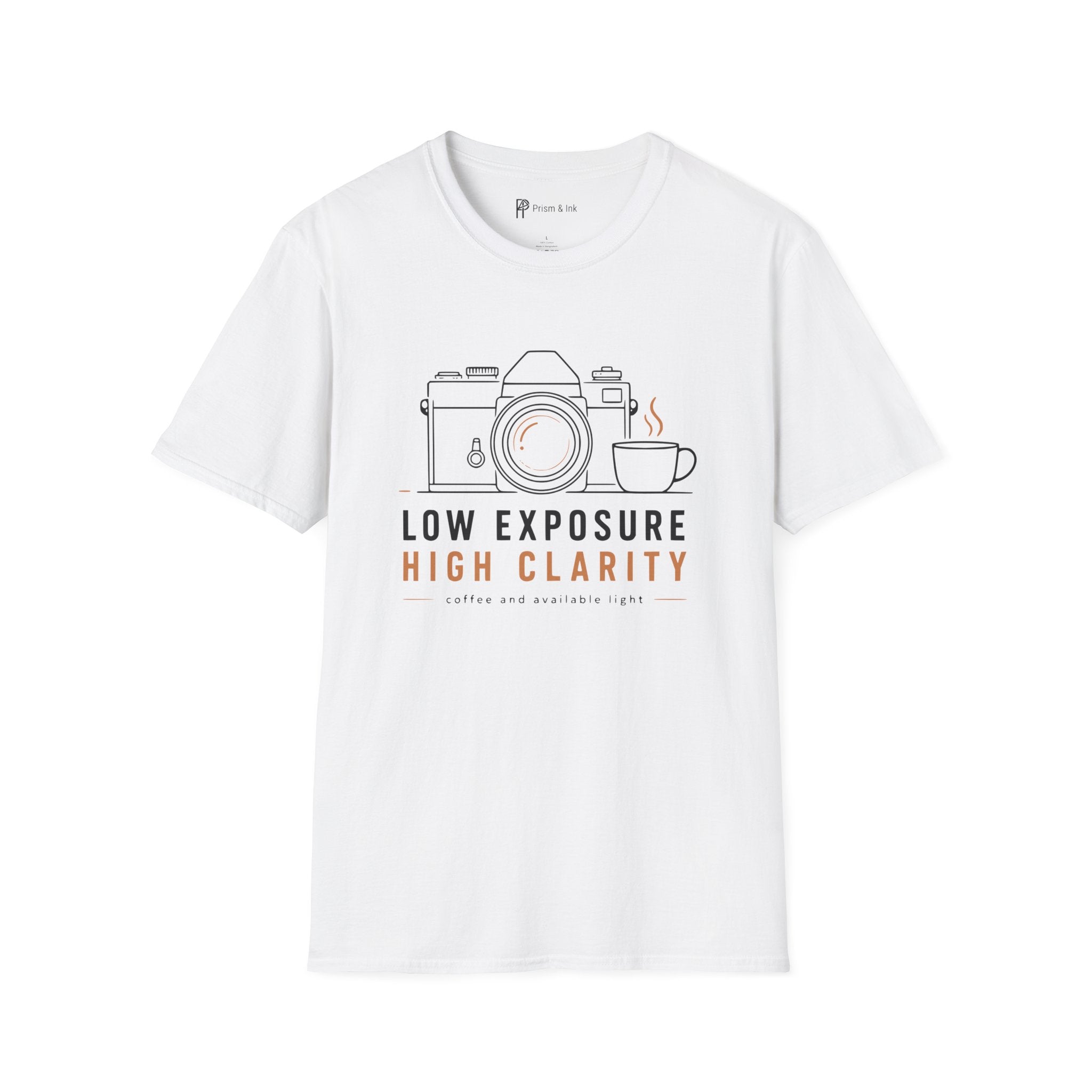 Low Exposure High Clarity Photographer Coffee T-Shirt