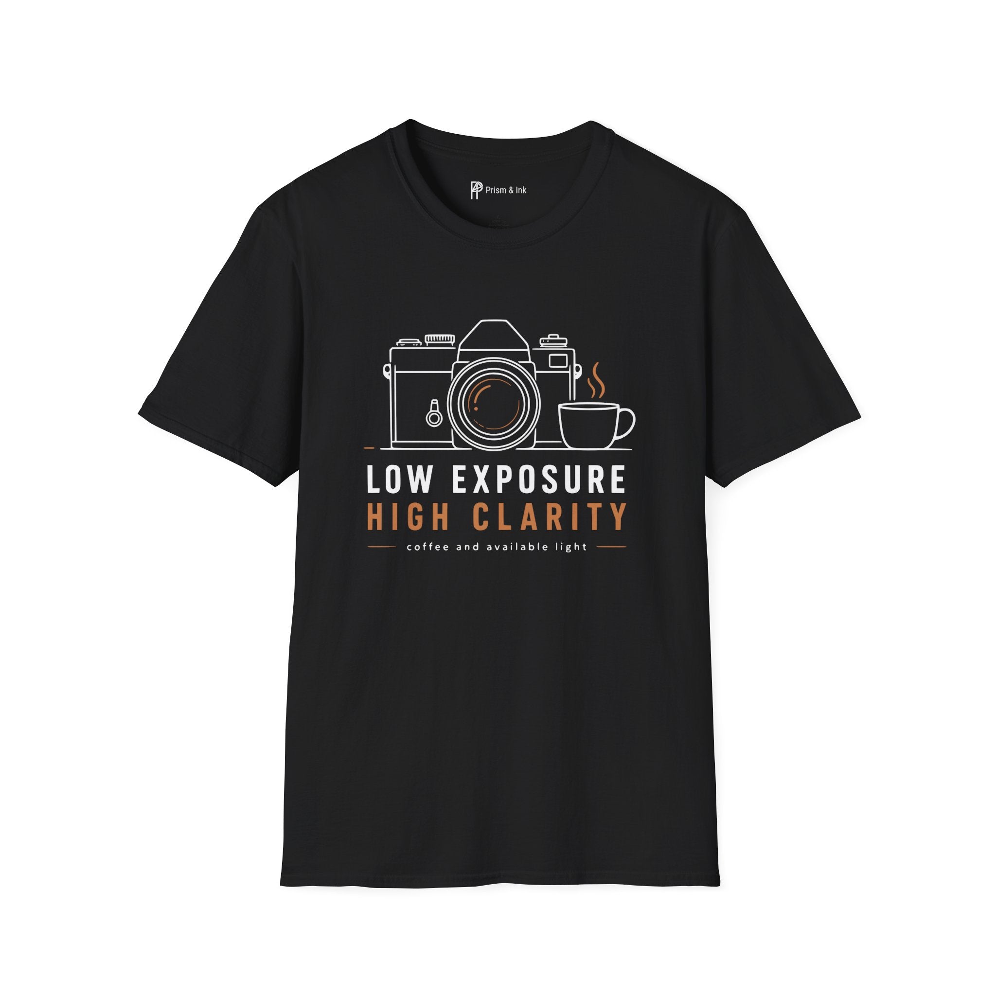 Low Exposure High Clarity Photographer Coffee T-Shirt