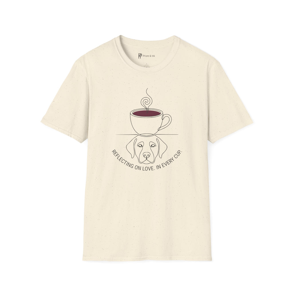 Reflecting on Love Dog Coffee T-Shirt