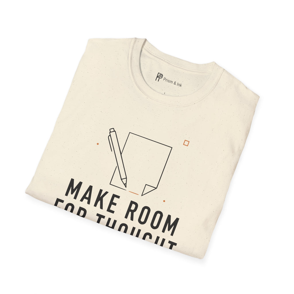 Make Room For Thought Minimalist Introvert T-Shirt