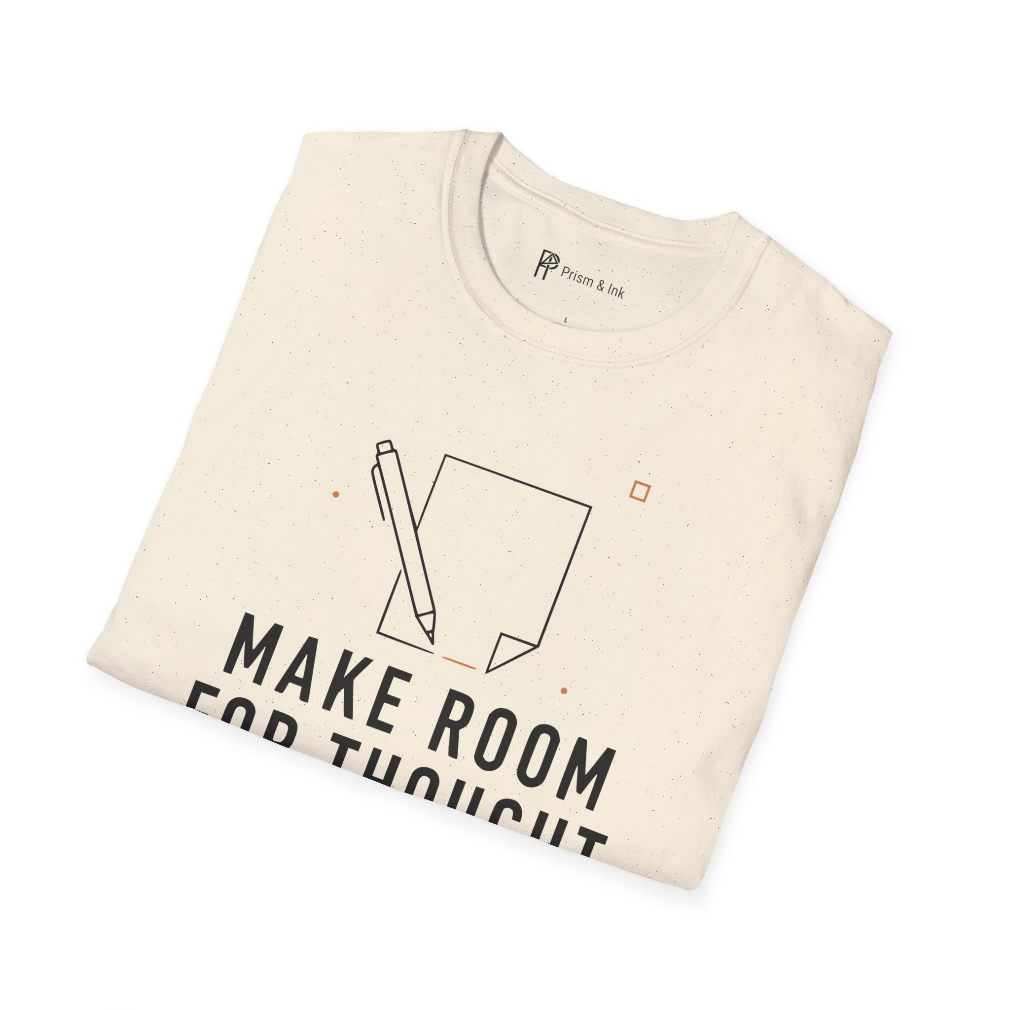 Make Room For Thought Minimalist Introvert T-Shirt