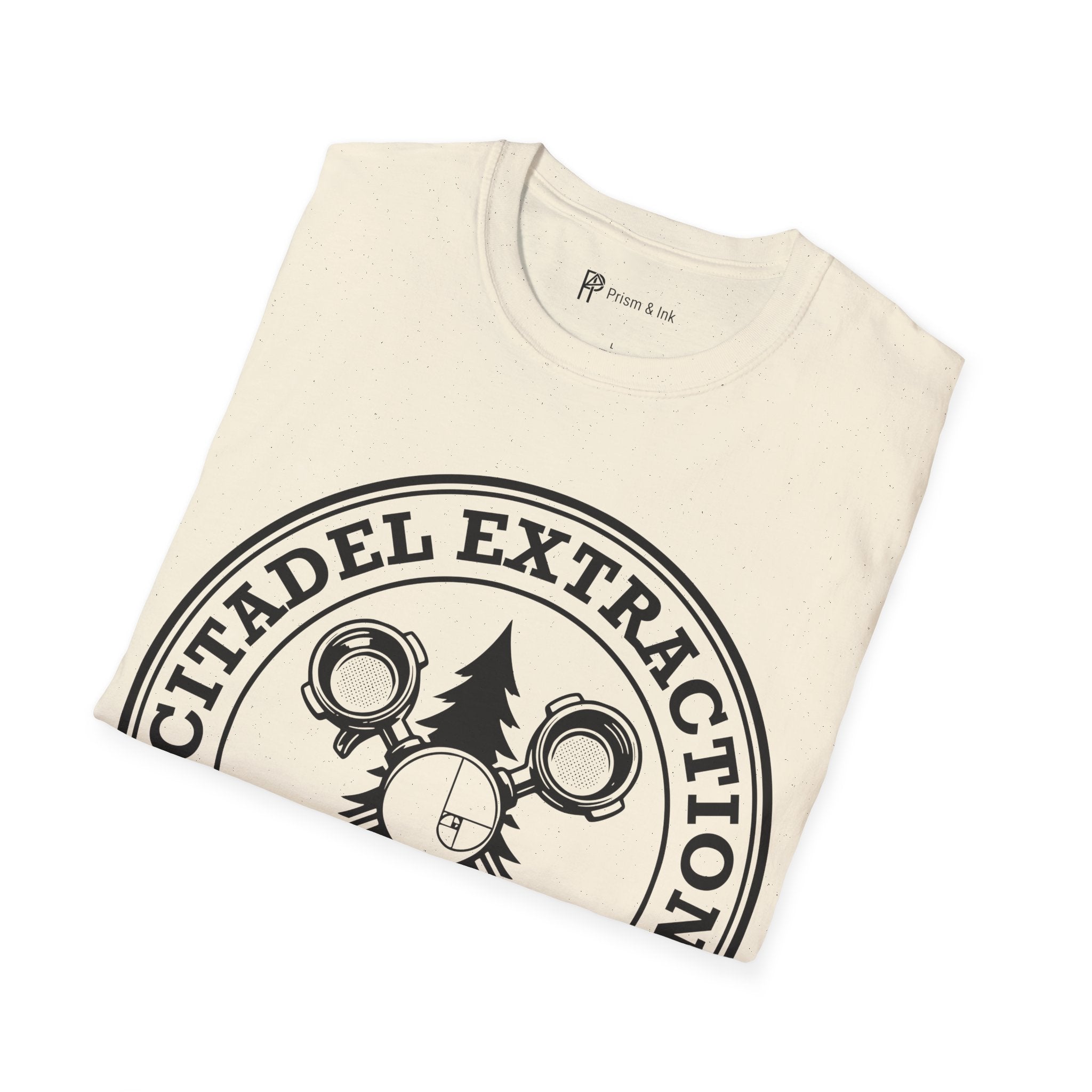 Citadel Extraction Guild T-Shirt — Professional Barista Badge & Golden Ratio