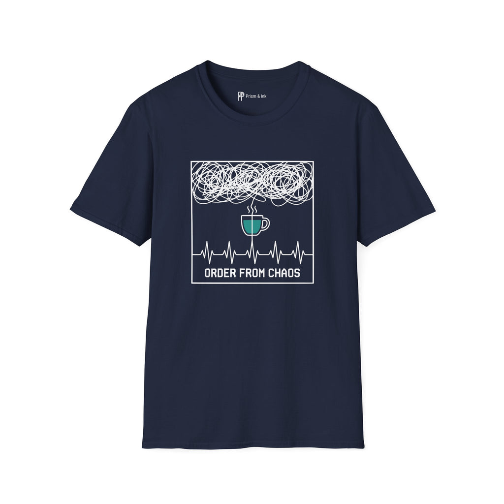 Order From Chaos Minimalist Philosophy T-Shirt