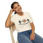 Built By Routine Strong Coffee Gym Fitness T-Shirt