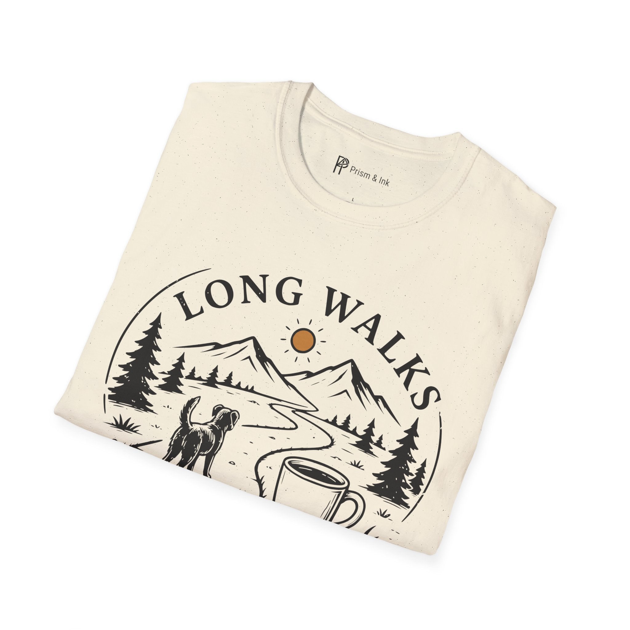 Long Walks & Good Coffee T-Shirt