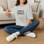 Simple Choices Strong Mind Mountain Road T-Shirt