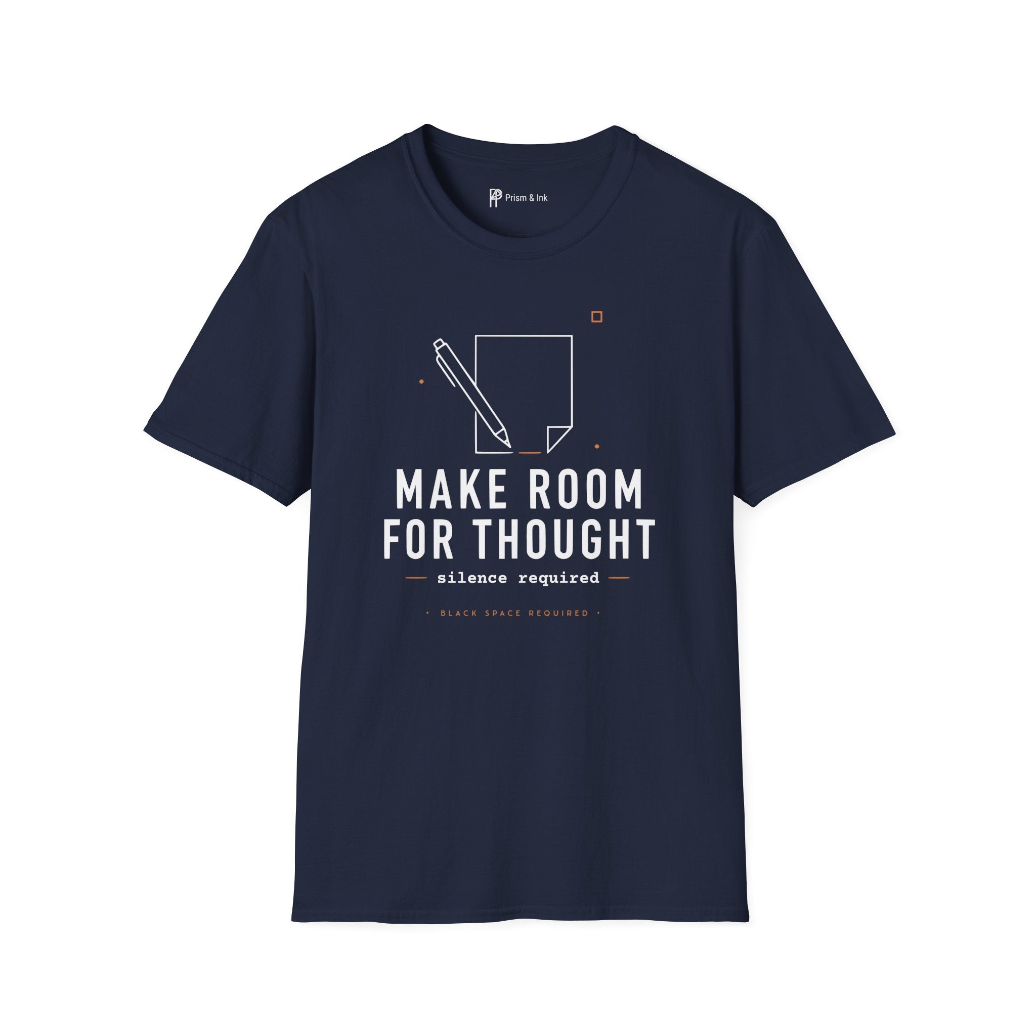 Make Room For Thought Minimalist Introvert T-Shirt