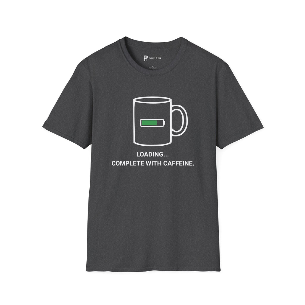 Caffeine Loading Battery T-Shirt