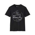 Quiet Moments Cat & Moon Coffee T-Shirt
