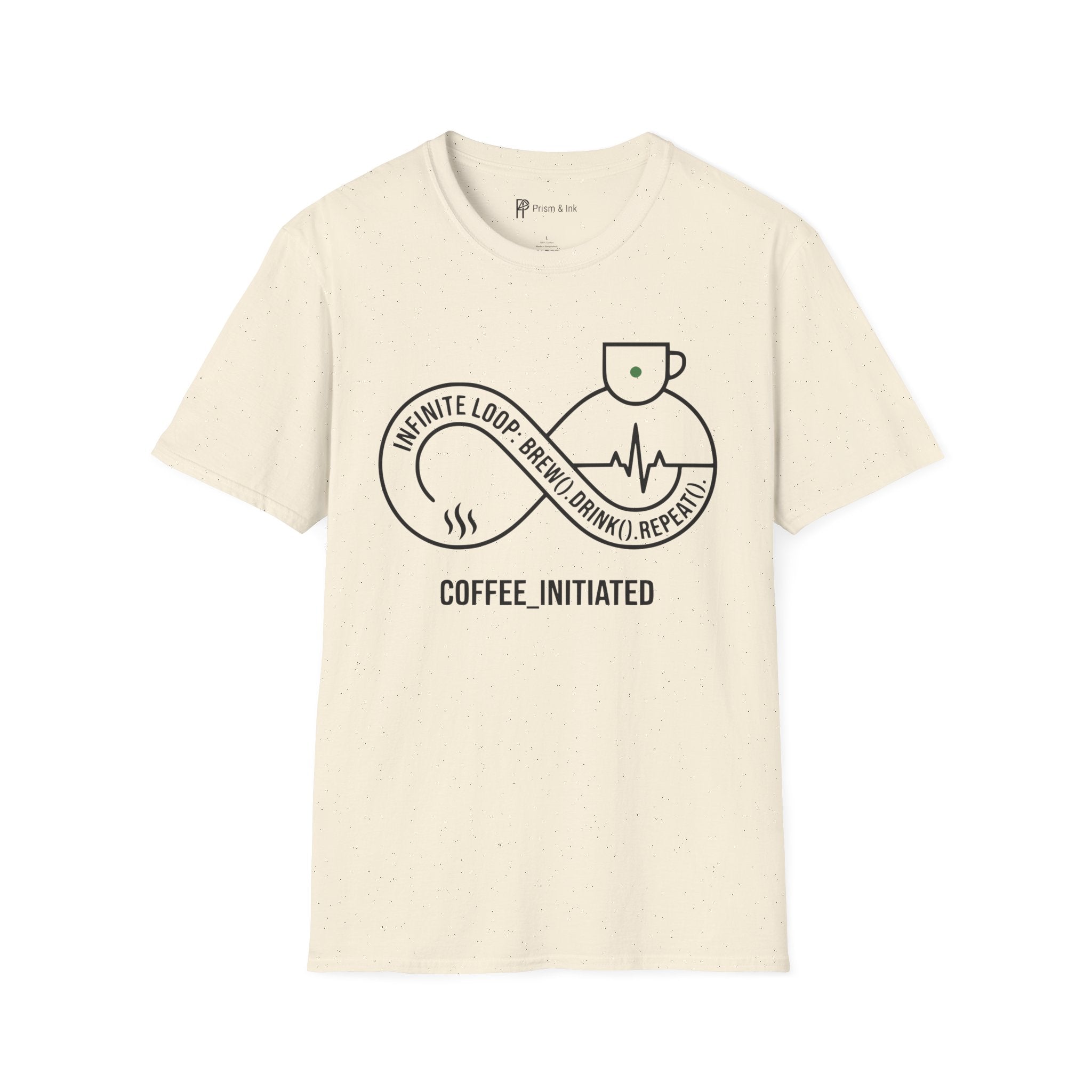 Coffee Initiated Infinite Loop Programmer T-Shirt