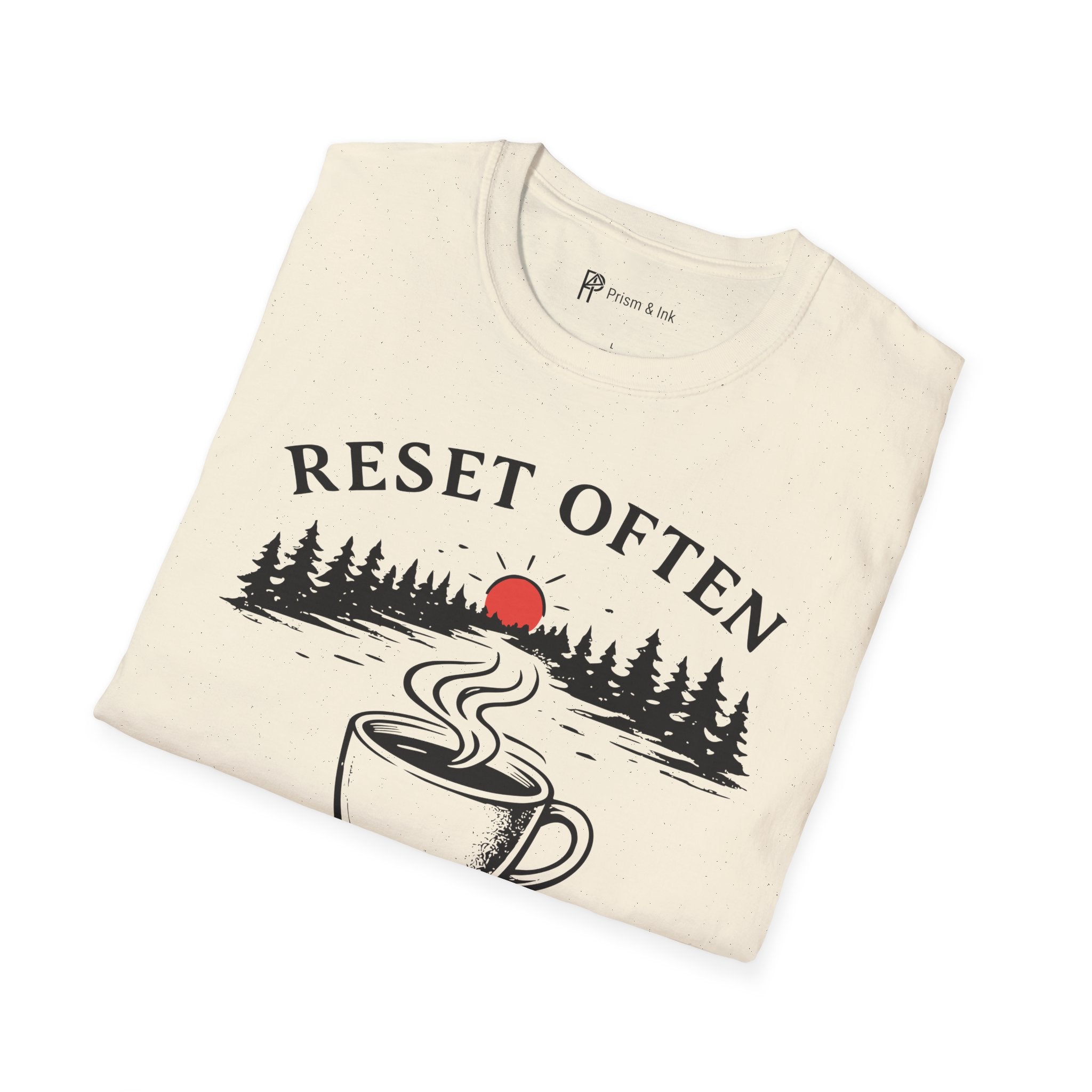 Reset Often Coffee T-Shirt