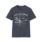 Quiet Lake Morning Cabin T-Shirt