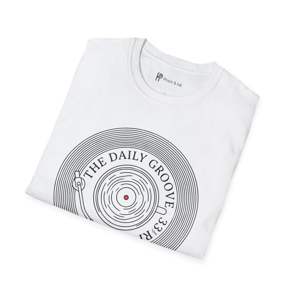 The Daily Groove Vinyl Record Coffee T-Shirt