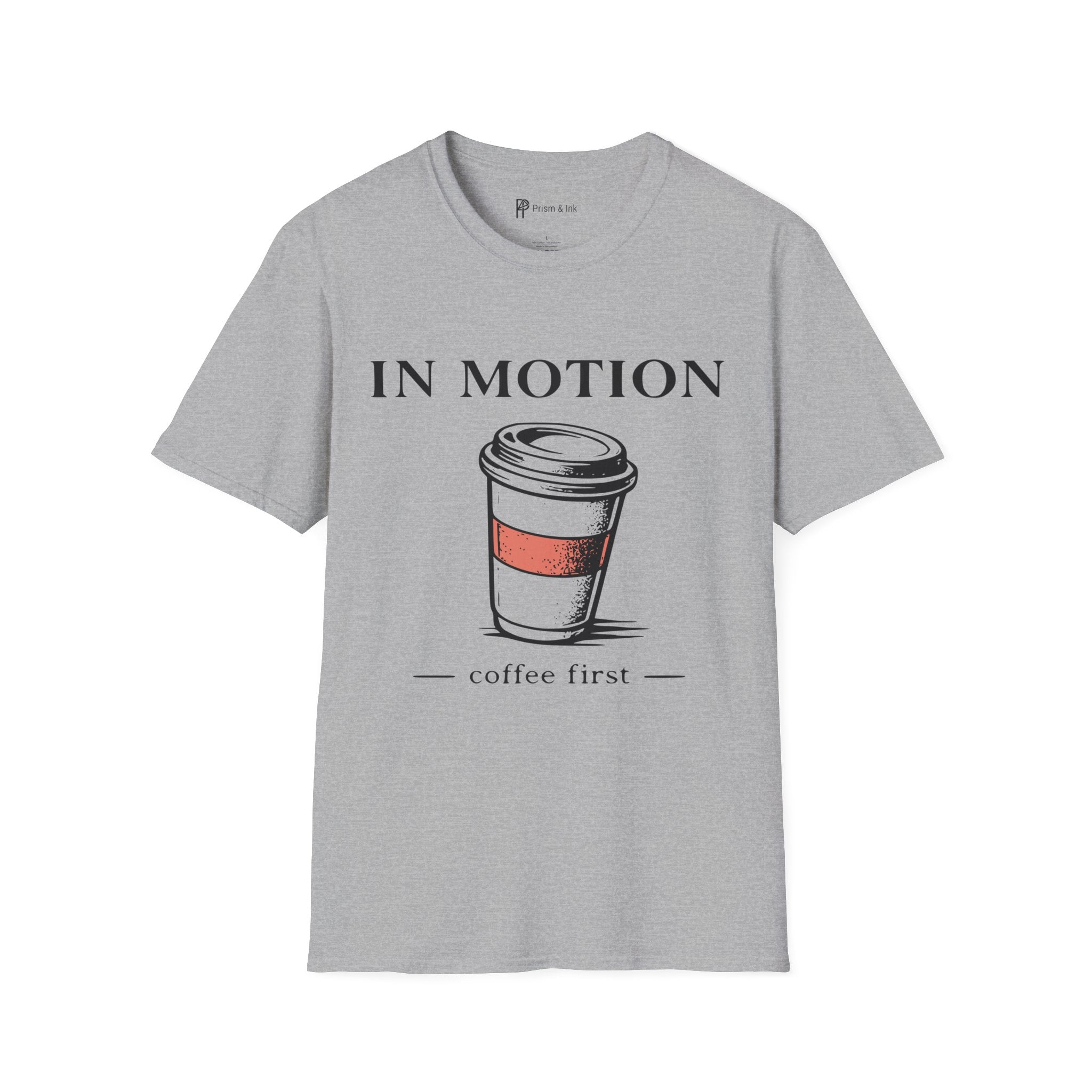 In Motion To-Go Coffee T-Shirt
