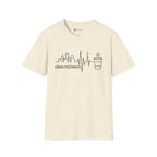 Urban Pacemaker City Skyline Heartbeat Coffee T-Shirt