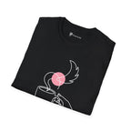 Powered by Paws T-Shirt — Minimalist Pet Lover & Coffee Pour-Over Graphic