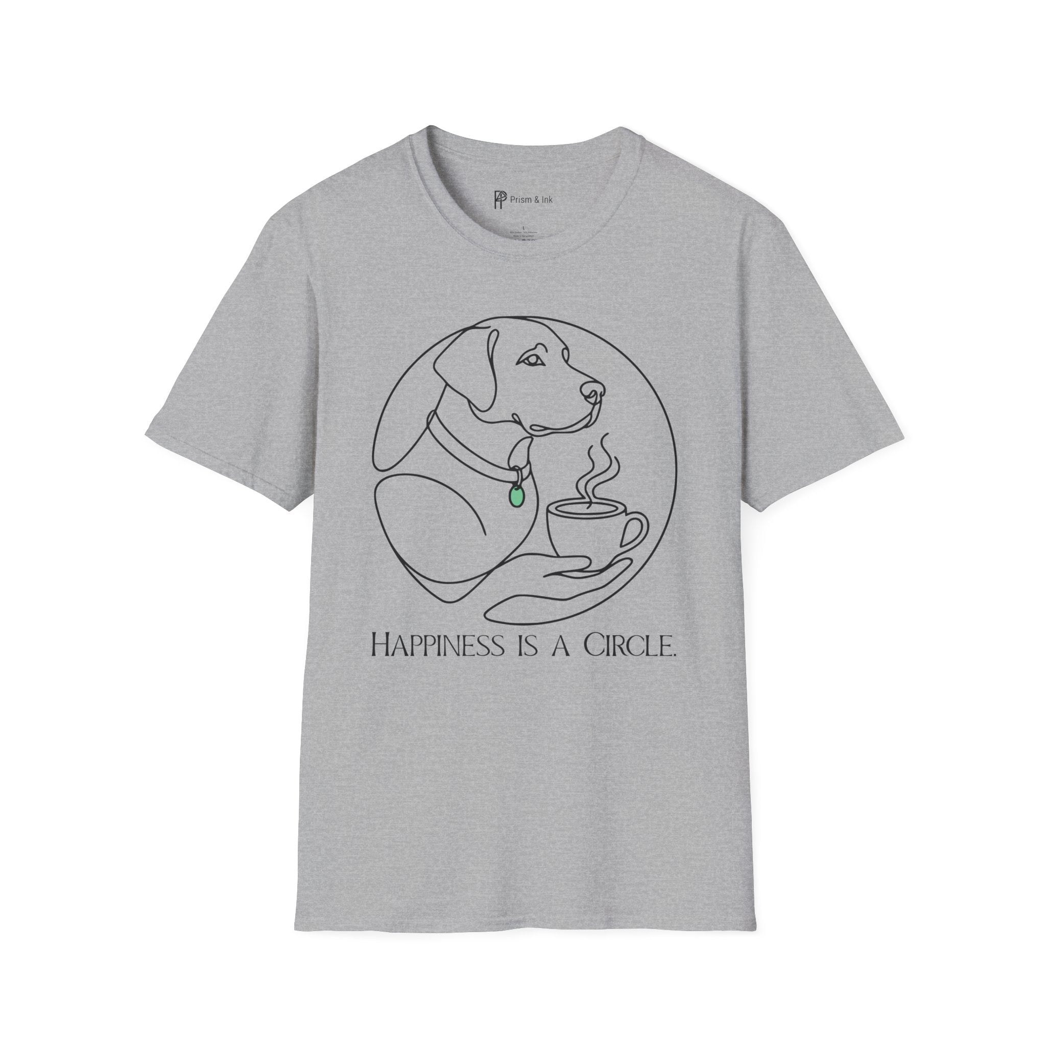Happiness Is A Circle T-Shirt
