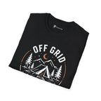 Off Grid On Purpose Camping Coffee T-Shirt