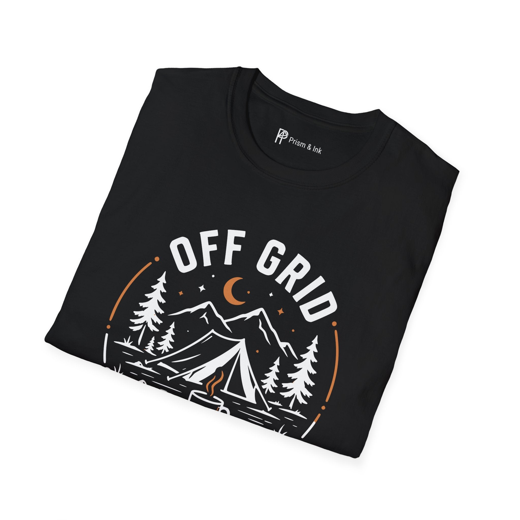 Off Grid On Purpose Camping Coffee T-Shirt