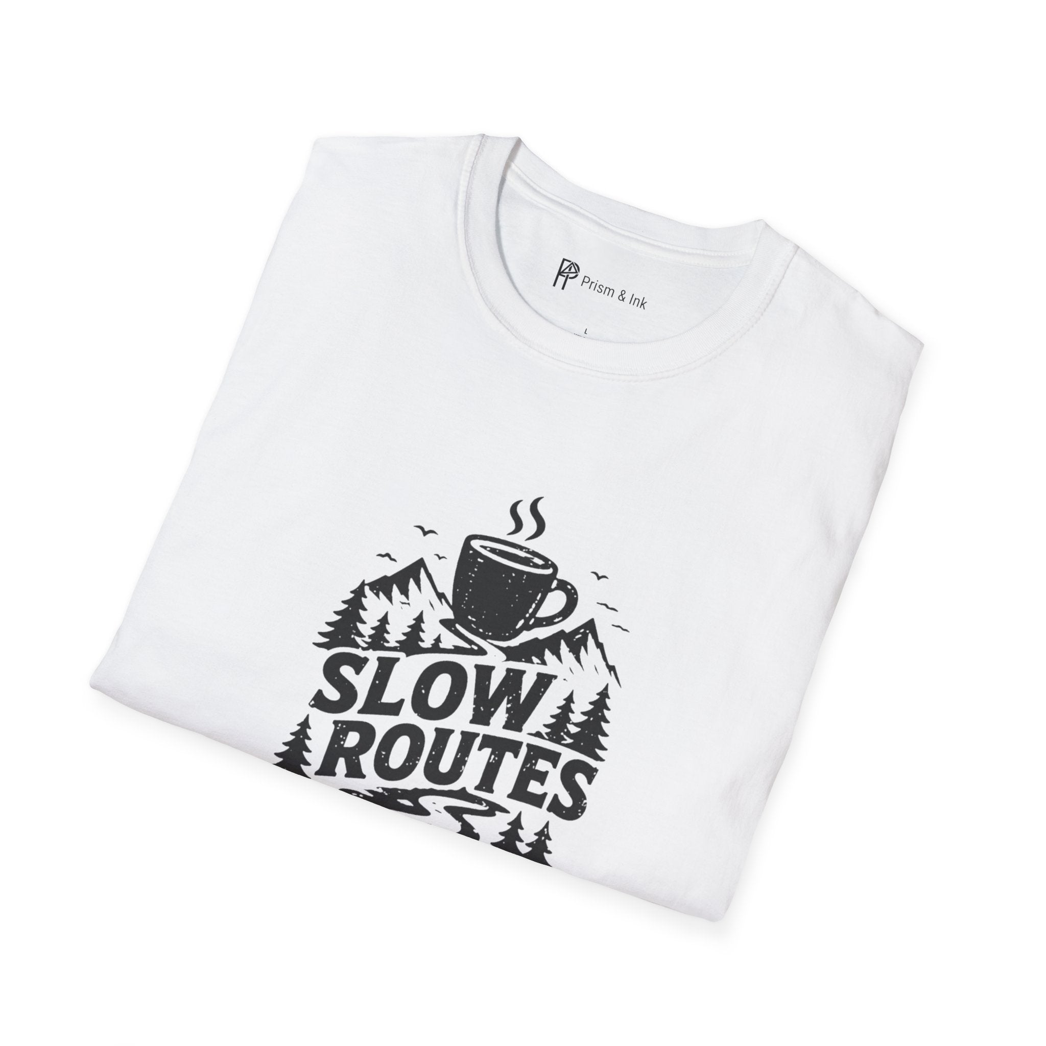 Slow Routes Good Coffee T-Shirt