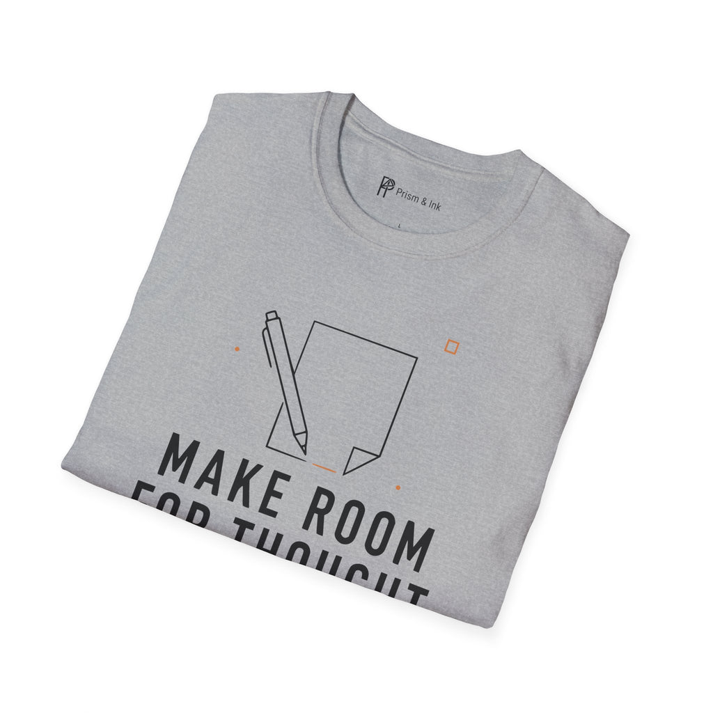 Make Room For Thought Minimalist Introvert T-Shirt