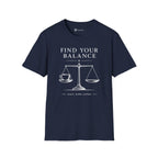 Find Your Balance Start With Coffee T-Shirt
