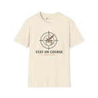 Stay On Course Nautical Compass Coffee T-Shirt