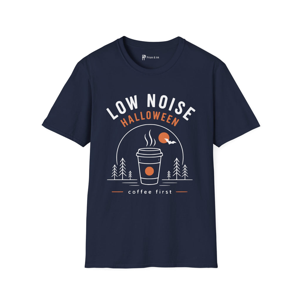 Low Noise Halloween Coffee First T-Shirt