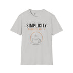 Simplicity Fuels Clarity Coffee T-Shirt