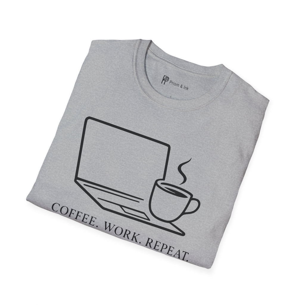Coffee Work Repeat T-Shirt