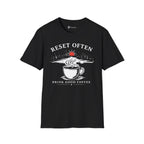 Reset Often Coffee T-Shirt