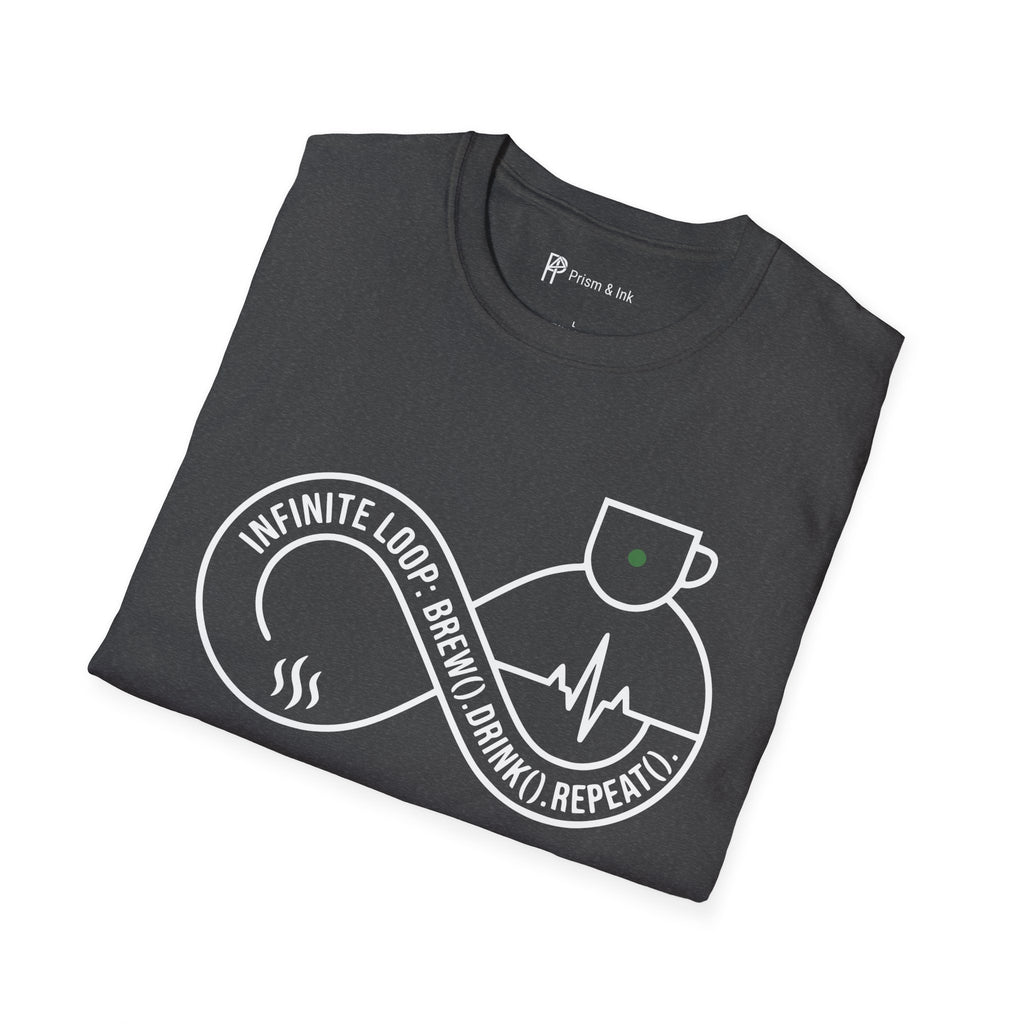 Coffee Initiated Infinite Loop Programmer T-Shirt